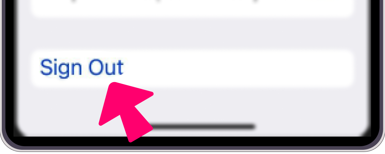 Кнопка Выйти в App Store